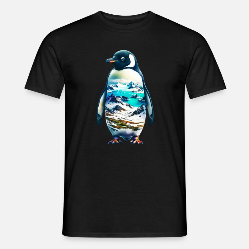 Penguin - Men's T-Shirt - black