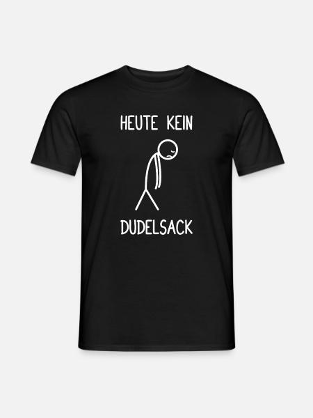 No bagpipe bagpiper today - Men's T-Shirt - black