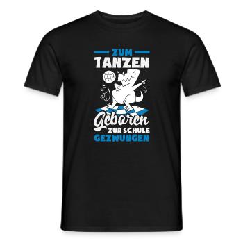 Danser - T-shirt homme - noir - Devant - AI Model Male 178 light (178cm)