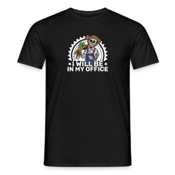 Kleingärtner Garten Spooky Skelett Halloween - Männer T-Shirt - Schwarz - Vorne - AI Model Male 178 light (178cm)