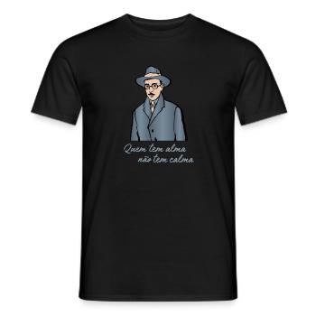 fernando pessoa poet - Männer T-Shirt - Schwarz - Vorne - AI Model Male 178 light (178cm)