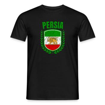Persia - Men's T-Shirt - black - Front - AI Model Male 178 light (178cm)