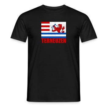 Niederlande Amsterdam Holzschuh Urlaub Reise - Männer T-Shirt - Schwarz - Vorne - AI Model Male 178 light (178cm)