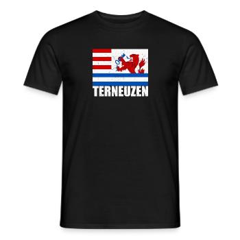 Niederlande Amsterdam Holzschuh Urlaub Reise - Männer T-Shirt - Schwarz - Vorne - AI Model Male 178 light (178cm)
