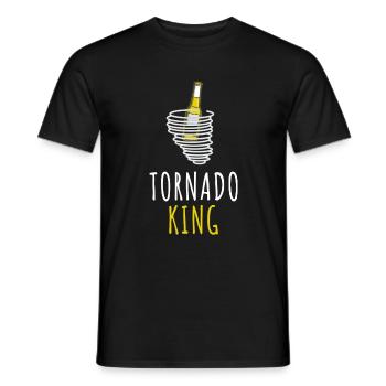 Tornado entzünden Mallorca Bier - Männer T-Shirt - Schwarz - Vorne - AI Model Male 178 light (178cm)
