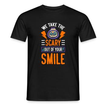Monster Baby Halloween Bruder - Männer T-Shirt - Schwarz - Vorne - AI Model Male 178 light (178cm)
