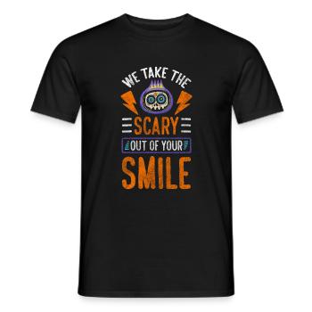 Horror Evil - Men's T-Shirt - black - Front - AI Model Male 178 light (178cm)