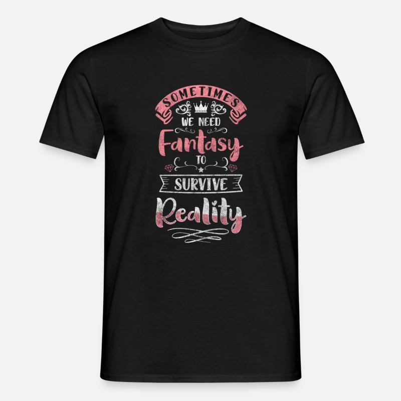 Fantasy Dream Magic - Men’s T-shirt - black