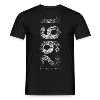 Édition limitée 1962 - Anniversaire 1962 - T-shirt homme - noir - Devant - AI Model Male 178 light (178cm)