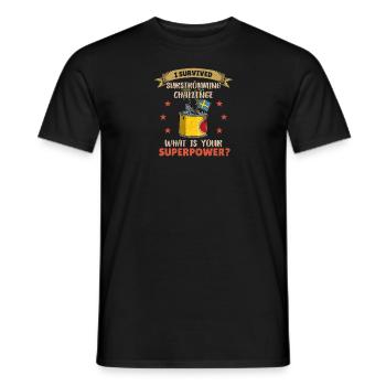 Schweden Stinkefisch Surströmming Spruch Fisch - Männer T-Shirt - Schwarz - Vorne - AI Model Male 178 light (178cm)