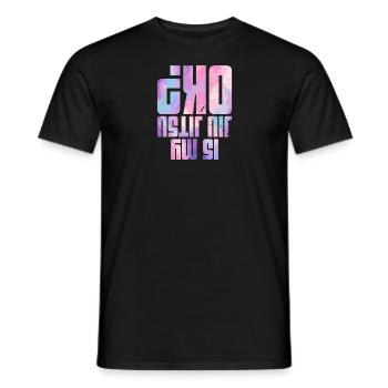 Mädchen BJJ Brasilien Jiu Jitsu Kampfsport - Männer T-Shirt - Schwarz - Vorne - AI Model Male 178 light (178cm)