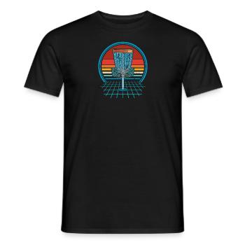 Disc Golfer Disc Golfer Sport Throwing - Men's T-Shirt - black - Front - AI Model Male 178 light (178cm)