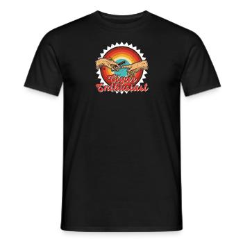Smoking Smoking Cigar Cigar Tobacco Smoking - Men's T-Shirt - black - Front - AI Model Male 178 light (178cm)