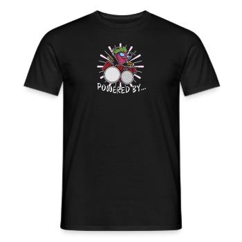 Garten Bio Rettich Vegan Veganer Essen Gesund - Männer T-Shirt - Schwarz - Vorne - AI Model Male 178 light (178cm)