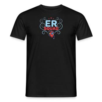Kardiologie Kardiologe Ausbildung Arzt Beruf - Männer T-Shirt - Schwarz - Vorne - AI Model Male 178 light (178cm)