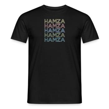 Yoga Symbol Hand Hamsa Yogi Lehrer Buddha - Männer T-Shirt - Schwarz - Vorne - AI Model Male 178 light (178cm)