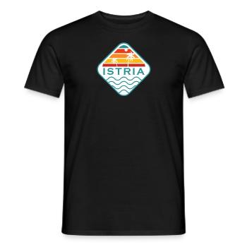 Croatie Vacances Balkans Istrie Hrvatska Souvenir - T-shirt homme - noir - Devant - AI Model Male 178 light (178cm)