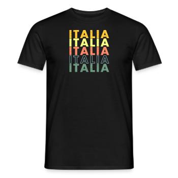Antike Geschichte Rom Italien Wolf Skulptur - Männer T-Shirt - Schwarz - Vorne - AI Model Male 178 light (178cm)