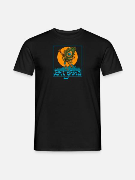 Hindu Buddhist Krishna Yoga Zen Buddhist - Männer T-Shirt - Schwarz