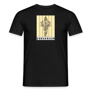 Zurvanismus Zeit Antike Religion Iran Persisch - Männer T-Shirt - Schwarz - Vorne - AI Model Male 178 light (178cm)