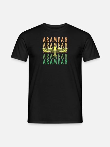 Aramäer aramäische Geschichte Naher Osten - Männer T-Shirt - Schwarz