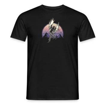 Quetzal Vogel National Symbol Guatemala Guata - Männer T-Shirt - Schwarz - Vorne - AI Model Male 178 light (178cm)
