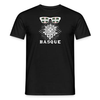 Basken National Patriotisch Euskal Herria - Männer T-Shirt - Schwarz - Vorne - AI Model Male 178 light (178cm)