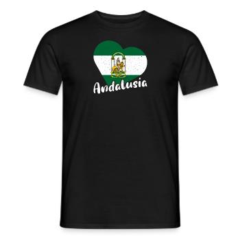Halbinsel Spanien Andalusien Sevilla Granada - Männer T-Shirt - Schwarz - Vorne - AI Model Male 178 light (178cm)