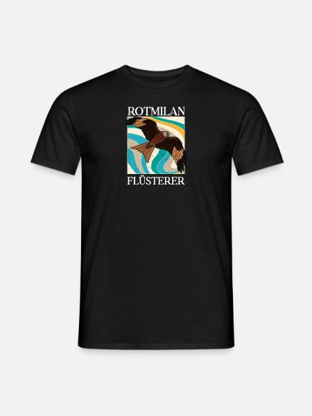 Natur Vogel Rotmilan Griefvogel Vogelmotiv - Männer T-Shirt - Schwarz