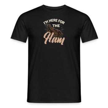 Spanien Andalusien Urlaub Jamon Chefkoch Essen - Männer T-Shirt - Schwarz - Vorne - AI Model Male 178 light (178cm)