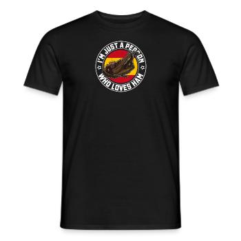 Jamon Andalusien Tradition Spanien Küche Spanisch - Männer T-Shirt - Schwarz - Vorne - AI Model Male 178 light (178cm)