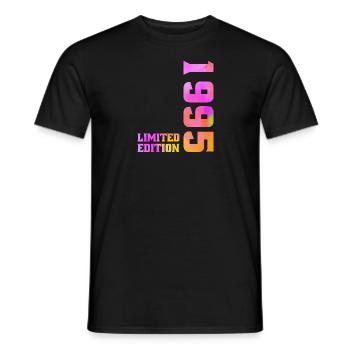 Limited Edition 1995 Cadeau Anniversaire 1995 - T-shirt homme - noir - Devant - AI Model Male 178 light (178cm)