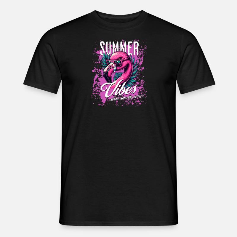 Summer Vibes - Männer T-Shirt - Schwarz