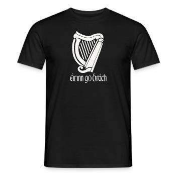Eirinn Go Brach Gälisch Irisch St. Patricks Day Irland - Männer T-Shirt - Schwarz - Vorne - AI Model Male 178 light (178cm)