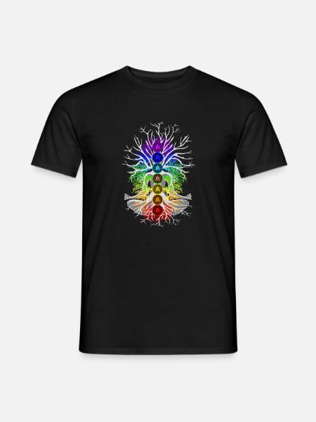 Chakra Harmony - Men's T-Shirt - black