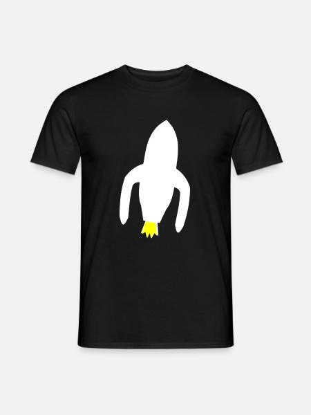 Die Weltraum Pioniere - Männer T-Shirt - Schwarz