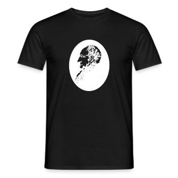 Goethe - T-shirt homme - noir - Devant - AI Model Male 178 light (178cm)