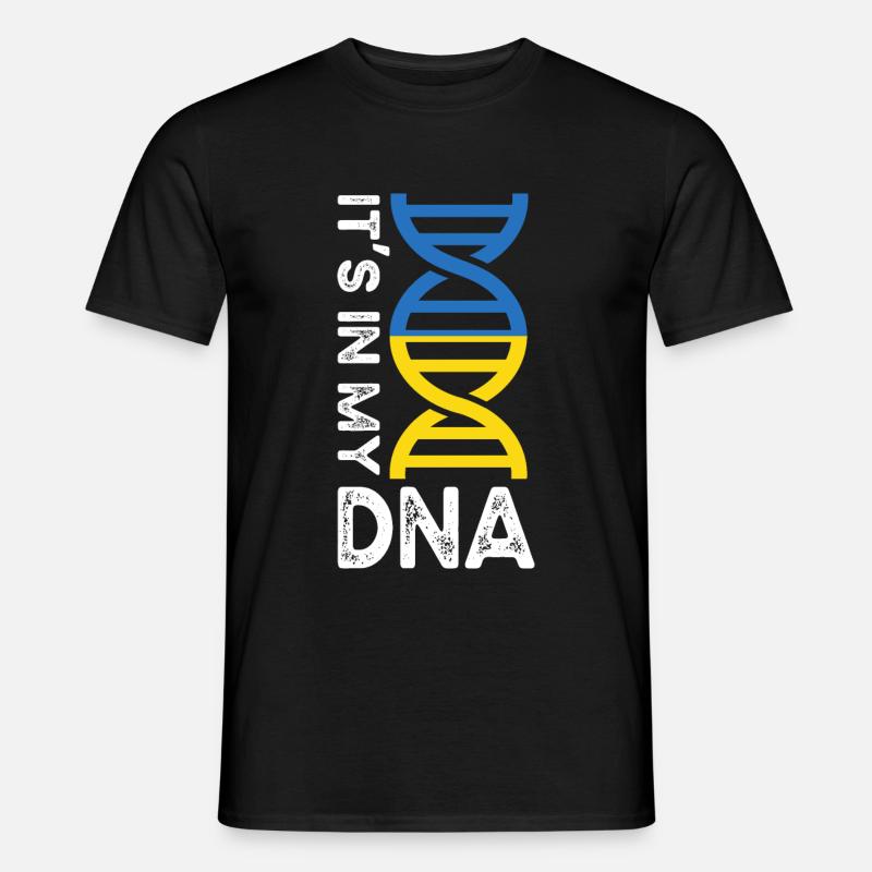 Ukraine - Männer T-Shirt - Schwarz