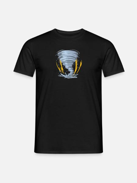 Hurricane Natural Disaster Tornado Hurricane - Men's T-Shirt - black