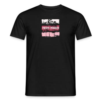 Puerto Penasco Mexico Rocky Point Vacation - Men's T-Shirt - black - Front - AI Model Male 178 light (178cm)
