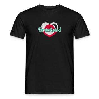 Grönland Kunst Religion Tupilaq Dänemark - Männer T-Shirt - Schwarz - Vorne - AI Model Male 178 light (178cm)