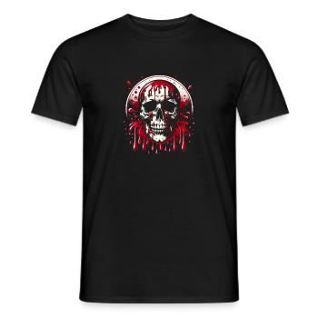 Éclipse pourpre - T-shirt homme - noir - Devant - AI Model Male 178 light (178cm)