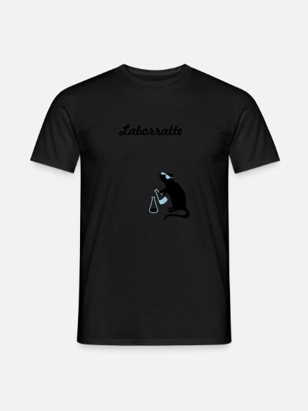 laboratory rat - Men's T-Shirt - black