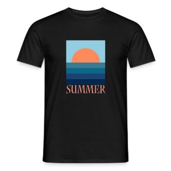 Buzzer - T-shirt homme - noir - Devant - AI Model Male 178 light (178cm)