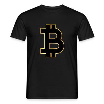 Bitcoin Trading Crypto Stocks - T-shirt homme - noir - Devant - AI Model Male 178 light (178cm)
