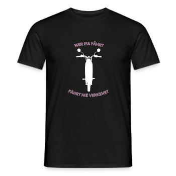 Wer IFA fährt fährt nie verkehrt - Männer T-Shirt - Schwarz - Vorne - AI Model Male 178 light (178cm)