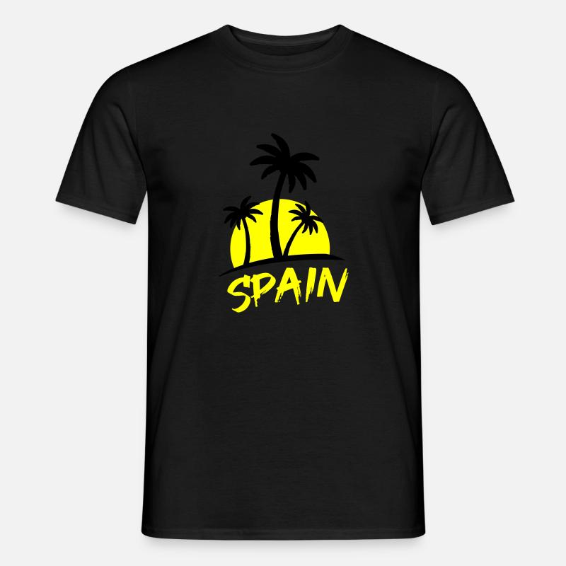 spain - Männer T-Shirt - Schwarz