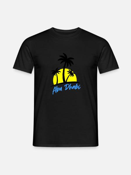 Abu Dhabi - Men's T-Shirt - black