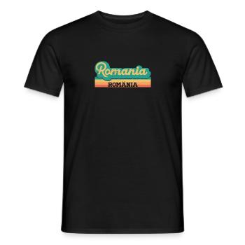 Rumänien Reise Sommer Balkan Bukarest - Männer T-Shirt - Schwarz - Vorne - AI Model Male 178 light (178cm)