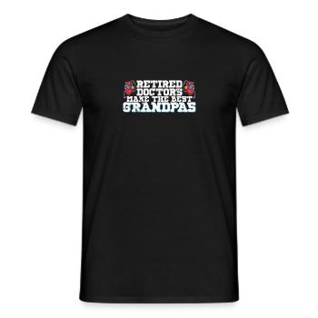 hospital cardiology profession trainer saying - Men's T-Shirt - black - Front - AI Model Male 178 light (178cm)